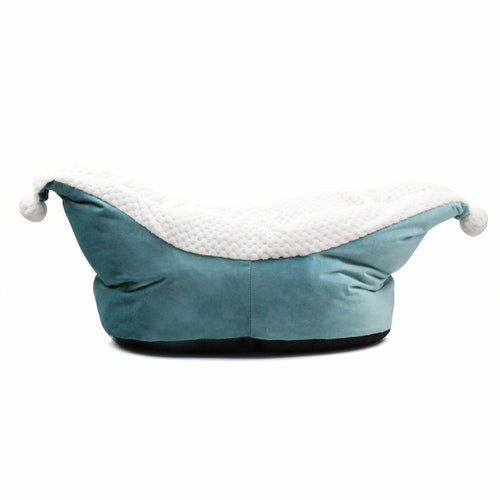 Thick Deep Sleep Boat-Type Cat Kennel Dog Kennel Ice Velvet Surface So