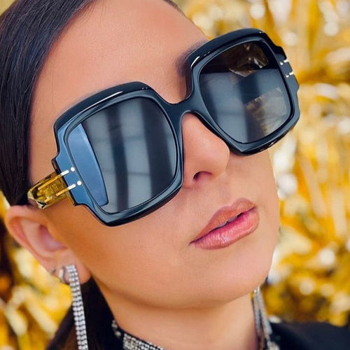 New Retro Square Sunglasses Modern Fashion Sunglasses Ins Trend Street